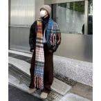  muffler muffler в клетку большой размер объем muffler бахрома мужской женский 