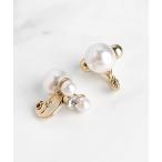 イヤリング DOUBLE FACE PEARL EARRINGS イヤリング レディース