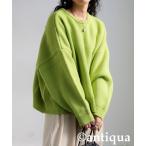 ニット セーター ダブルジャガードニット レディース