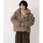 ダウンコート ダウンジャケット 「ELOOPS」ボリュームパフダウンジャケット レディース メンズ