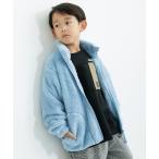 ブルゾン アウター 両面ボアフリースジャケット(男の子・女の子) キッズ 子供服 男の子 女の子