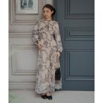ワンピース 「オケージョンドレス/結婚式」embroidery organdy dress