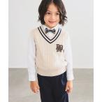 ショッピングフォーマル ベスト  「フォーマル・七五三」チルデンニット ベスト（100〜130cm） キッズ 子供服 男の子 女の子