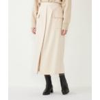 ショッピングcolors スカート SHIPS Colors:「手洗い可能」TR 起毛 ストレッチ ポケット スカート