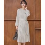 ワンピース クリスタルアムンゼン プリーツワンピース