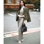 サロペット オーバーオール 「VERY3月号掲載/洗える」TRコンフォートストレッチ 2WAY オールインワン レディース