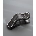 ヘアクリップ スタッズアーチクリップ