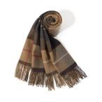 ストール マフラー TOMORROWLAND チェック カシミヤストール レディース