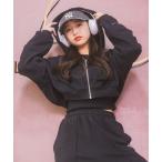 パーカー  ショートZIPフーディー キッズ 子供服 女の子