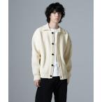 ブルゾン アウター スポンディッシュニットブルゾン メンズ