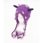 ショッピングＺＡＫＫＡ ニット帽 ニットキャップ an meets zakka 未確認モンスターイヤーフラップニット帽 / メンズ レディース ユニセックス 頭巾 ビーニー