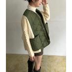 ダウンコート ダウンジャケット キルティング×ニットドッキングブルゾン レディース