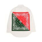 シャツ RADIO EVA A244 EVA-01 PAISLEYS 2TONE BANDANNA SHIRTS メンズ レディース