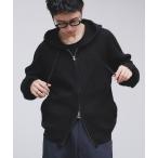 パーカー 「NEW COLOR」　DOUBLE ZIP KNIT HOODIE / ダブルジップニットフーディ メンズ レディース
