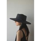 「BLACK BY MOUSSY」 ストローハット FREE ブラック レディース