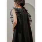 「niana」 半袖ワンピース M ブラック レディース