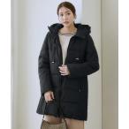 ダウンコート ダウンジャケット サイド切替ファイバーダウンコート（防風・保温性・はっ水） レディース