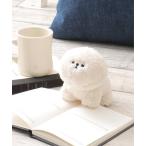 ショッピングモコモコ クッション クッションカバー PLUFFY マスコット モコモコ