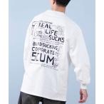 tシャツ 「ムラサキスポーツ限定」TOY MACHINE/トイマシーン ロンT/長袖Tシャツ ムラサキスポーツ限定 ビックシルエット バックプリント
