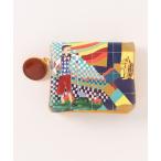 財布 「tsumori chisato CARRY/ツモリチサト キャリー」カラフルランドスケープ 折り財布 レディース