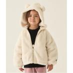 ブルゾン アウター 「柔らか」ファーパーカブルゾン キッズ 子供服 女の子