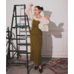 ワンピース 「ANDRESD」draped bustier dress ドレス 結婚式 成人式 同窓会 ディナー デイリー パーティードレス オケージ