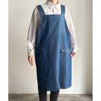 エプロン URT_H型デニムエプロン 男女兼用