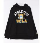 パーカー 「UCLA」刺繍ロゴ裏起毛パーカー フーディ― メンズ レディース