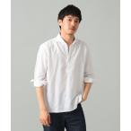 シャツ ORIAN / リネンコットン プルオーバー シャツ メンズ