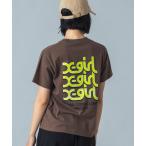 tシャツ DRIPPING PAINT LOGO S/S TEE レディース