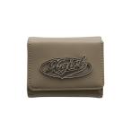 財布 OVAL LOGO BUCKLE MINI WALLET レディース