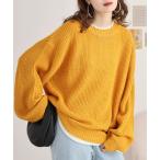 セーター ニット WS select オーバーサイズレイヤードニット メンズ レディース