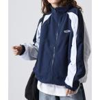 ナイロンジャケット WS select 裏フリース ナイロン切替ブルゾン メンズ レディース