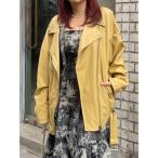 レザージャケット ライダース ルーズシルエットライダース レディース