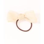 ヘアゴム 「76」ナチュラルデザイン/シンプルリボンヘアゴム