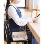 ショッピングサマンサタバサ ショルダーバッグ バッグ バイカラーエムシュシュII ショルダーバッグ 大サイズ レディース