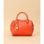 ショッピングサマンサタバサ ハンドバッグ イタリアンカーフレザー ボストンバッグ 小サイズ