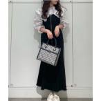 トートバッグ ST Jacquard シルエット スクエアトートバッグ レディース