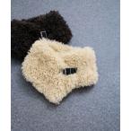 ネックウォーマー スヌード 「HELEN MOORE / ヘレンムーア」Sheepskinバックルカラー レディース