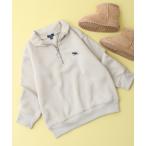 トレーナー  POLOCHAMPS オーバーサイズハーフジップ裏起毛トレーナー KIDS キッズ 子供服 男の子 女の子