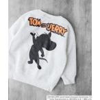 トレーナー  TOM＆JERRY バックプリント裏起毛トレーナー KIDS キッズ 子供服 男の子 女の子