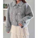 ブルゾン アウター ショートシャギーダッフルブルゾン　234269 レディース