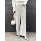  брюки cut твид передний ZIP брюки женский 