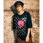 tシャツ Lily Skull T-Shirt / リリースカルTシャツ メンズ レディース