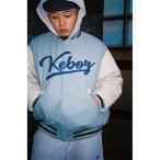 スタジャン MELTON & LEATHER VARSITY JACKET メンズ