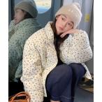  пуховик пуховик цветочный принт compact длина вельвет пуховик / с хлопком пуховик женский 