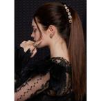 ヘアクリップ Mela Bianca/メラビアンカ 韓国 パール バナナクリップ クロークリップ エテルノ ヘアクリップ バレッタ バンスクリップ ヘ