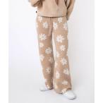 パンツ R4291 フラワージャガードパンツ レディース