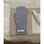  перчатки [ ammy. / Amy точка ] отверстие Touch вязаный дизайн перчатки женский мужской 