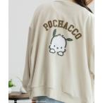 カーディガン Sanrio characters サンリオキャラクターズ ポチャッコ カーディガン レディース